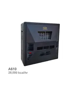 مینی هیتر گازی چدنی فن‌دار آذر تهویه مدل A610 | ناب تهویه