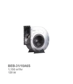 فن سانتریفیوژ یکطرفه بکوارد دمنده مدل BEB-31/10A6S