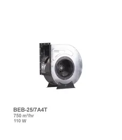 فن سانتریفیوژ یکطرفه بکوارد دمنده مدل BEB-25/7A4T