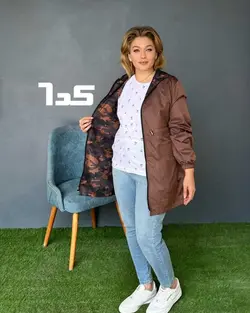 بارانی دو رو کیتی - بلوط مد