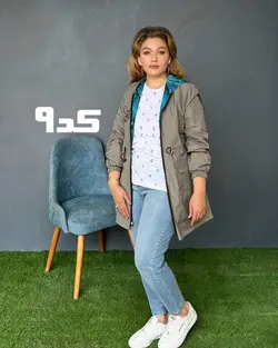 بارانی دو رو کیتی - بلوط مد