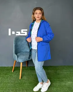 بارانی دو رو کیتی - بلوط مد