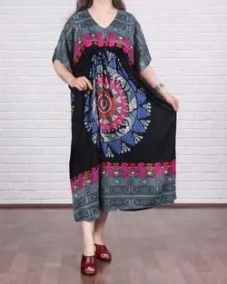 پیراهن ساحلی پانچ خورشید 554 - بلوط مد