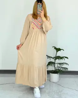 پیراهن ساحلی کیمونو 724 - بلوط مد