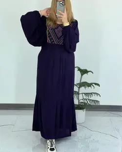 پیراهن ساحلی کیمونو 724 - بلوط مد