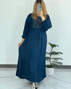 پیراهن ساحلی کیمونو 724 - بلوط مد