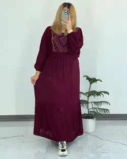 پیراهن ساحلی کیمونو 724 - بلوط مد