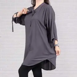 تونیک ساده کرواتی تاب نای593 - بلوط مد