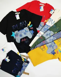 تیشرت تک پسرانه play 1197 - بلوط مد