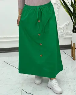 دامن لینن میرا 1395 - بلوط مد