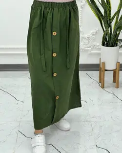 دامن لینن میرا 1395 - بلوط مد