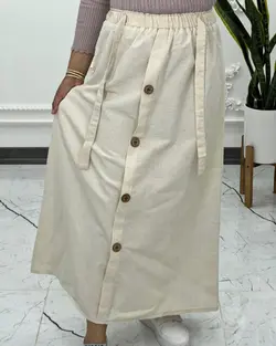 دامن لینن میرا 1395 - بلوط مد