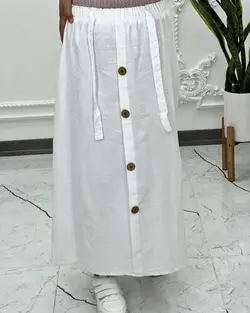 دامن لینن میرا 1395 - بلوط مد