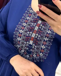 ساحلی آیدا چاپی 3981 - بلوط مد