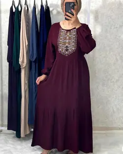 ساحلی آیدا چاپی 3981 - بلوط مد