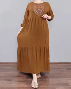 ساحلی آیدا چاپی 3981 - بلوط مد