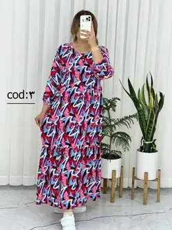 ساحلی دریا طرح دار نخی 802 - بلوط مد