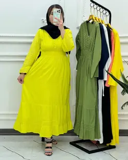 ساحلی سلن آستین بلند هندی 824 - بلوط مد