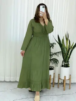 ساحلی سلن آستین بلند هندی 824 - بلوط مد