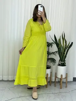 ساحلی سلن آستین بلند هندی 824 - بلوط مد