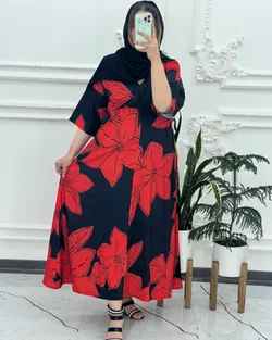 ساحلی فلور گلدار چپ و راستی 3990 - بلوط مد