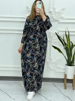 ساحلی نخی ترمه 1013 - بلوط مد