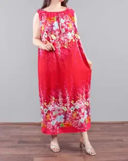 سارافون حاشیه دار نچرال 513 - بلوط مد