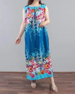 سارافون حاشیه دار نچرال 513 - بلوط مد