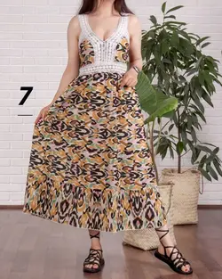 سارافون عروسکی بند طوری طرح راجش - بلوط مد