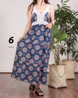 سارافون عروسکی بند طوری طرح راجش - بلوط مد