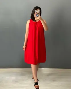 سارافون کوتاه آنا - بلوط مد