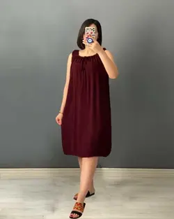 سارافون کوتاه آنا - بلوط مد