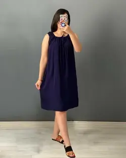 سارافون کوتاه آنا - بلوط مد