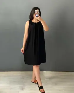 سارافون کوتاه آنا - بلوط مد