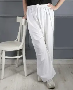 شلوار الیاف رنگبندی 1055 - بلوط مد