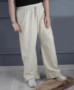 شلوار الیاف رنگبندی 1055 - بلوط مد