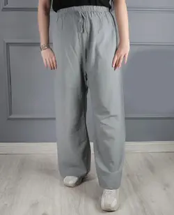 شلوار الیاف رنگبندی 1055 - بلوط مد