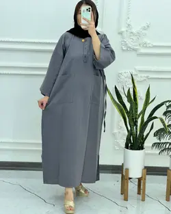 کفتان لینن دوجیب 1300 - بلوط مد