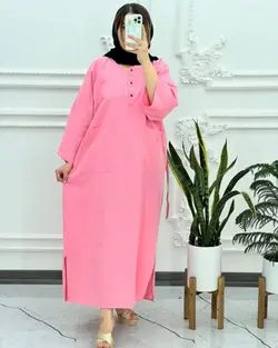 کفتان لینن دوجیب 1300 - بلوط مد