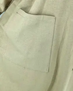 کفتان لینن دوجیب 1300 - بلوط مد