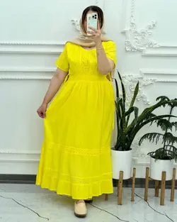 لباس ساحلی سلن آستین کوتاه دوازده 4112 - بلوط مد