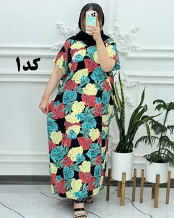 لباس نخی مادربزرگی 4116 - بلوط مد