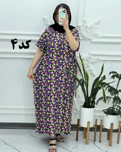 لباس نخی مادربزرگی 4116 - بلوط مد