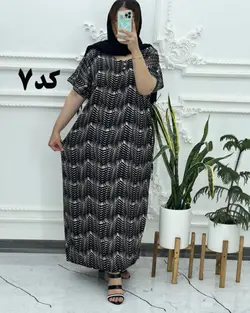 لباس نخی مادربزرگی 4116 - بلوط مد