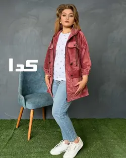 مانتو مخمل کبریتی zara - بلوط مد