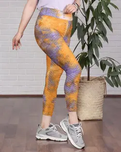 لگ انتی سلولیت باسن برزیلی طرح آبرنگی - بلوط مد