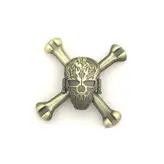 فیجیت اسپینر فلزی چهار پر اسکلتی - Skull