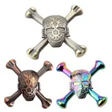 فیجیت اسپینر فلزی چهار پر اسکلتی - Skull