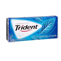 آدامس Trident بدون قند نعناع اصلی 18 عددی