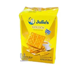بیسکویت کراکر جولیز طلایی 125 گرم